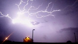 🎧 Incredible Lightning Storm in Lakewood CO  July 12 2011 [upl. by Eirrak]