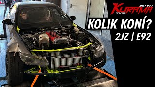 Kolik má E92 2JZ koní  xxxx HP  Kurama 23 [upl. by Ydna]