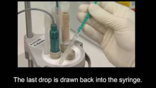 Karl Fischer Titration – How to carry out the titer determination using water back weighing [upl. by Anyaled373]