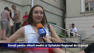 Emoții pentru viitorii medici ai Spitalului Regional de Urgență [upl. by Trenna]