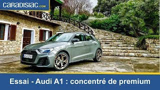 Essai  Audi A1  concentré de premium [upl. by Eedahs]