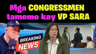 Mga CONGRESSMEN tameme kay VP SARA DUTERTE [upl. by Atse356]