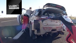 WRC  Rally Italia Sardegna 2018 Highlights Stages 1718 [upl. by Anyalram]