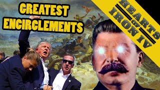 The GREATEST Encirclements yet  Hearts of Iron 4 [upl. by Helsell]