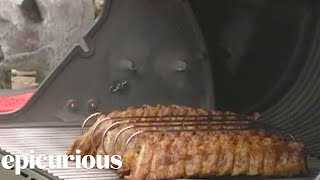 Grilling Indirect Heat on a Gas Grill [upl. by Accisej]