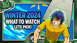 Choosing My Winter 2024 Anime Watchlist Bad Good Must Watch [upl. by Shipley]