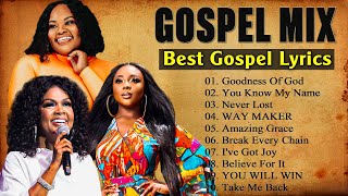 CeCe Winans Tasha Cobbs 💥 GOODNESS OF GOD 💥 Best 50 Black Gospel Music Lyrics Of All Time [upl. by Aracahs553]