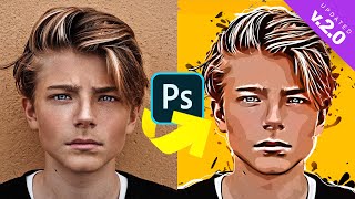 Raster to Vector Converter  Avatar 20  UXP Photoshop Plugin [upl. by Merl]