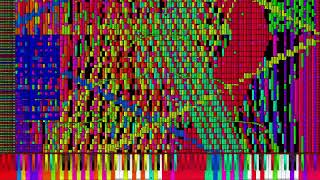 Physicalism  vs FSM Fantrack  Black MIDI 13809144 notes [upl. by Auqinot]