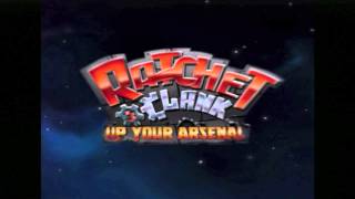 Ratchet and Clank Up Your Arsenal  HD Remake Title Screen HD [upl. by Nitsreik89]