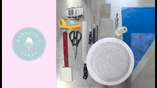 Kitchen Essentials  Georgias Cakes [upl. by Aleihs]