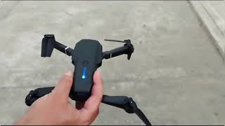 drone e88 económico cómo volar configurar conectar y resolución de cámara [upl. by Desireah585]