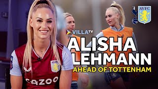 PRE MATCH  Alisha Lehmann quotWe have 5 games left and we want to win themquot [upl. by Alana]