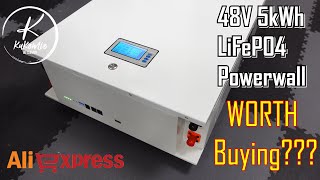 WORTH Buying Cheapest Powerwall battery 48v 100Ah from Alliexpres just €030 per Wh Surprised me [upl. by Daniel]