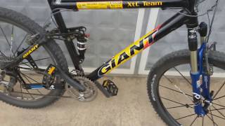 Giant Xtc team  Shimano XTR  2002 [upl. by Aden]