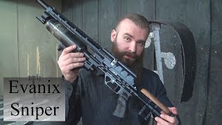 Обзор винтовки Evanix Sniper X2K  расстрел компрессора [upl. by Avis659]