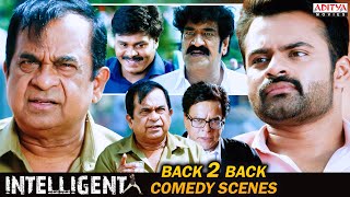 quotIntelligentquot Movie B2B Comedy Scenes  Hindi Dubbed Movie  Sai Dharam Tej Lavanya Tripati Thaman [upl. by Eelhsa]