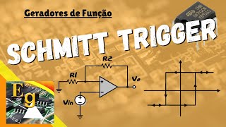 Schmitt Trigger  Comparador com histerese [upl. by Nairrod]