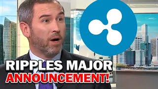 Ripple XRP News  🚀 MASSIVE Ripple Announcement XRP Set to SKYROCKET All Eyes on RippleBrazil [upl. by Atiuqal]