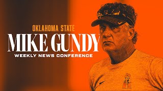 Mike Gundy News Conference 82224 [upl. by Antonetta]