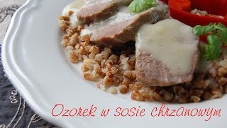 Ozorek w sosie chrzanowym  TalerzPokustv [upl. by Lewison]