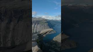 Incredible Trolltunga Views – Norways Most Epic Landscape norwaytravelguide trolltunga [upl. by Ithnan]