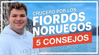 CRUCERO por los FIORDOS NORUEGOS 🛳️🏔️  5 CONSEJOS QUE DEBES CONOCER [upl. by Siloam300]