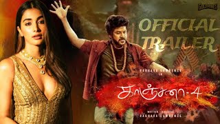 Kanchana 4 Movie Official Trailer  Ragava Lawrence  Goldmines  Release Date [upl. by Mastat]