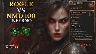 DIABLO 4  NMD T100 Inferno  TB Poison Rogue  S2 [upl. by Atinus841]