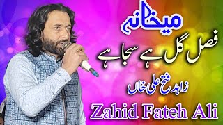 Fasl e gul hai  Zahid Fateh Ali Khan New Kalam 2024 [upl. by Ahsya634]