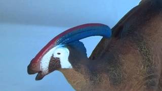 The Collecta Deluxe Parasaurolophus Dinosaur Model Reviewed [upl. by Viole62]