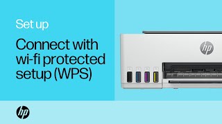 How to connect an HP printer to a wireless network using WiFi Protected Setup  HP Support [upl. by Neleb833]