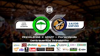 PINHALENSE FUTSAL x APAFFFLORIANÓPOLIS – Copa Santa Catarina 2024 [upl. by Mani]