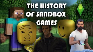 The History of Sandbox Games [upl. by Cirederf]