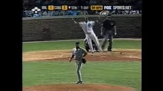 Sammy Sosas 9th Home Run of 2003 One of the Longest Home Runs in MLB History Estimated At 520 ft [upl. by Pennie678]