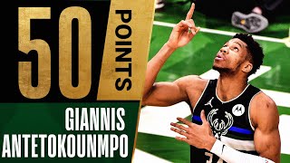 Giannis LEGENDARY 50 PTS amp 5 BLKS in MASTERFUL Close Out Performance 🤯 [upl. by Matlick]