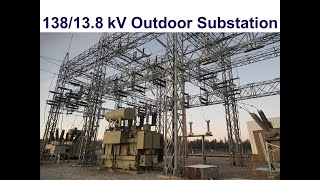 138138kV outdoor substation [upl. by Curt206]