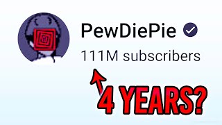 Why Is PewDiePie STUCK At 111 Million Subscribers [upl. by Enymsaj238]