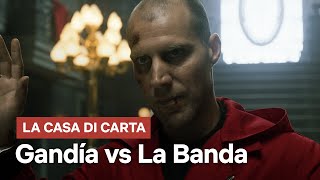 La Casa di Carta  Gandia vs La Banda  Netflix Italia [upl. by Enilekaj302]