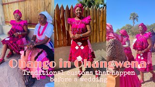 VLOG Oshiwambo Traditional customs The day before the wedding African traditional wedding [upl. by Noryahs326]