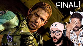 O Sacrifício FINAL RESIDENT EVIL 6 COOP Campanha do Chris Capítulo 5  Gameplay Tela Dividida [upl. by Namia]