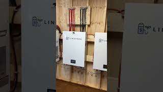 Liniotech battery 30kwh UL1973  UL9540  UL9540A with SolArk 15k Hybrid Inverter in Maine USA [upl. by Tham]