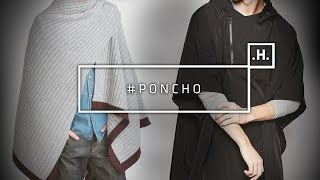 ¿CÓMO USAR PONCHOS  OUTFIT PARA HOMBRE – Hussito [upl. by Roxy]