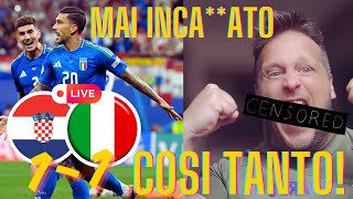 CROAZIAITALIA 11 SPACCO TUTTO‼️ MAI CENSURATO COSI🤣 [upl. by Enaek]