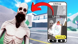 SCP SNAPCHAT TROLL With INVISIBILITY GAMEPASS Roblox [upl. by Leaffar]