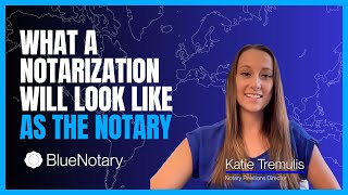 What a Notarization Will Look Like as a Notary [upl. by Nur]