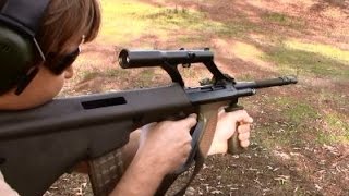 Steyr AUG A1 amp AUG A3 Review [upl. by Phip]