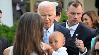 ‘Confused slurring mess’ Joe Biden mocked online following speech [upl. by Ball240]