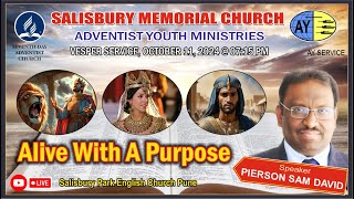 ADVENTIST YOUTH SERVICE LIVE  ALIVE WITH A PURPOSE  OCTOBER 11 2024 [upl. by Ihab338]