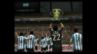 PES 2011 Cup Winning Celebration [upl. by Eellehs175]